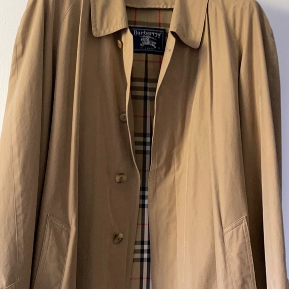 Burberrys long peacoat men’s jacket